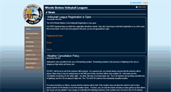 Desktop Screenshot of binkiesleagues.com